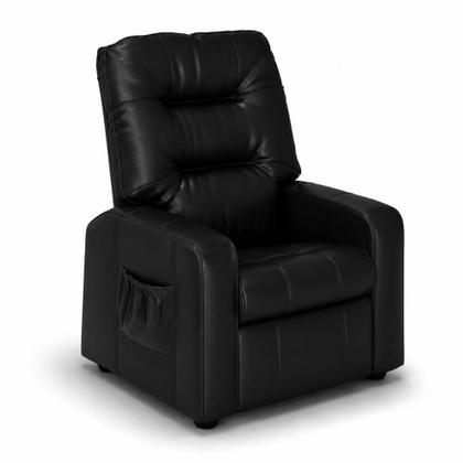 Imagem de Poltrona do Papai Reclinavel Azera Sintetico Preto Matrix