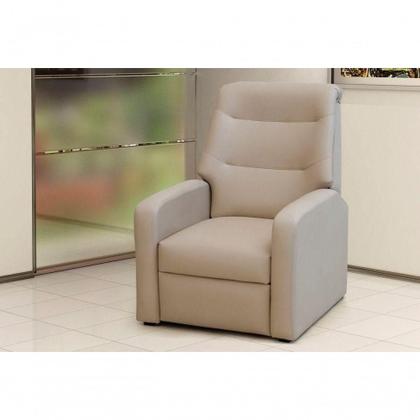 Imagem de Poltrona Do Papai Reclinável Classic Bege material sintético