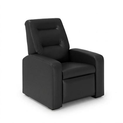 Imagem de Poltrona do Papai Reclinável Classic Sintetico Preto Matrix