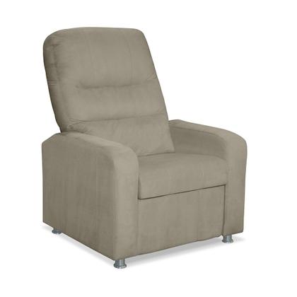 Imagem de Poltrona Do Papai Reclinável Confortável Suede bege
