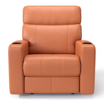 Imagem de Poltrona do Papai Reclinável Elétrica Em Couro Bovino - Modelo Eames Damie