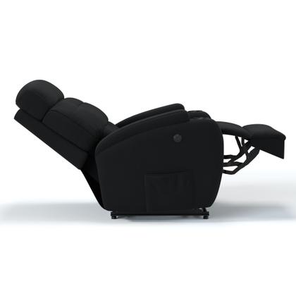 Imagem de Poltrona do Papai Reclinável Elétrica em Tecido Linho  - Modelo Florença Damie