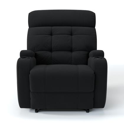 Imagem de Poltrona do Papai Reclinável Elétrica em Tecido Linho  - Modelo Florença Damie