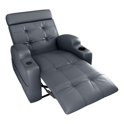 Imagem de Poltrona do Papai Reclinável Eletrica LUXO Premium com Carregador Celular USB Cherokee Matrix