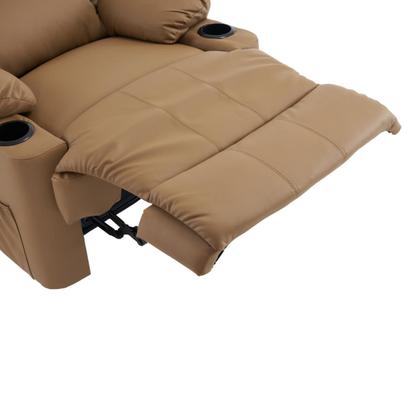 Poltrona do Papai Reclinavel Elétrica Porto Korin Premium Caramelo - Gil Móveis Imagem de Poltrona do Papai Reclinavel Elétrica Porto Korin Premium Caramelo
