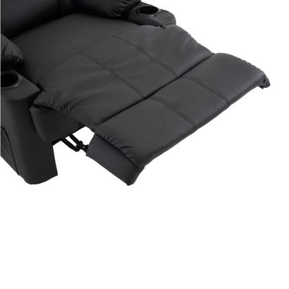 Imagem de Poltrona do Papai Reclinavel Elétrica Porto Korin Premium Preto