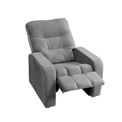 Imagem de Poltrona do Papai Reclinável Maldivas Suede Cinza Speciale Home