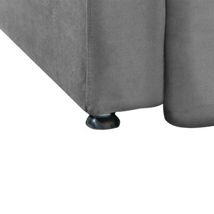 Imagem de Poltrona do Papai Reclinável Maldivas Suede Cinza Speciale Home