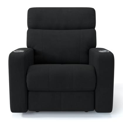 Imagem de Poltrona do Papai Reclinável Manual Em Linho - Modelo Eames Damie