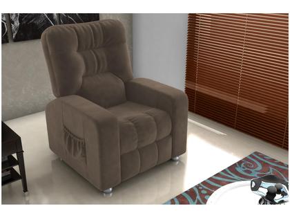 Imagem de Poltrona do Papai Reclinável Moderna 3 Posições Matrix Azera