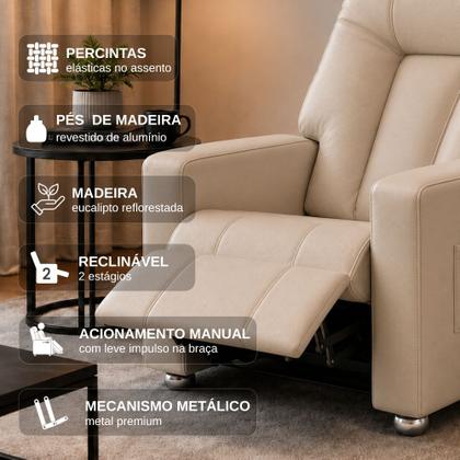 Imagem de Poltrona do Papai Reclinável Pallas Matrix