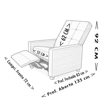 Imagem de Poltrona do Papai Reclinável Roma