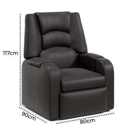 Imagem de Poltrona Do Papai Retrátil Decor Com Encosto Reclinável Para Sala De Estar