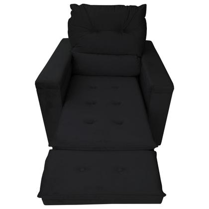 Imagem de Poltrona do Papai Retrátil Reclinável Veludo Conforto Larbelle