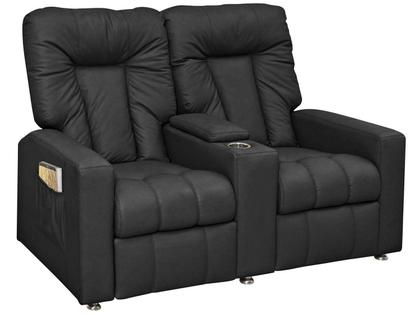 Imagem de Poltrona Dupla Reclinável para Cinema Jetta MX8 Corano Preto E-281 - Matrix