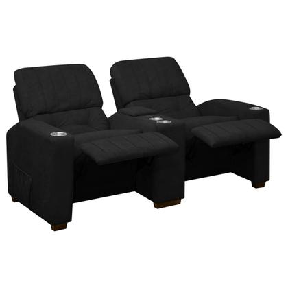 Imagem de Poltrona Dupla Reclinável Real Cinema Bouclê - SOFA STORE