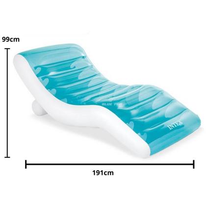Imagem de Poltrona Espreguiçadeira Inflável Refrescante Splash Lounge 56874 INTEX