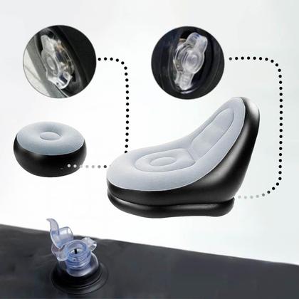 Imagem de Poltrona Inflável Portátil Tipo Banana C/ Alça