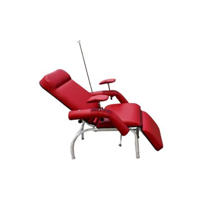 Poltrona Luxo Hospitalar Reclinável Simultânea Coleta Com Suporte de Soro Vermelha - Metal Solution Imagem de Poltrona Luxo Hospitalar Reclinável Simultânea Coleta Com Suporte de Soro Vermelha