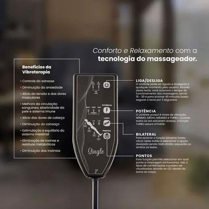 Imagem de Poltrona Malu Reclinável com Massageador Takei