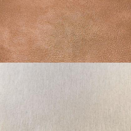 Imagem de Poltrona Marselha 86cm Giratoria Linho Bege material sintético Terracota Premiun Para Sala