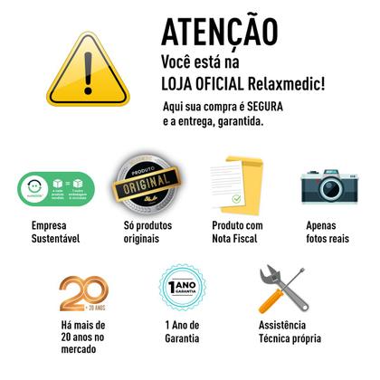 Imagem de Poltrona Massageadora do Papai Reclinável Relaxmedic - Marrom