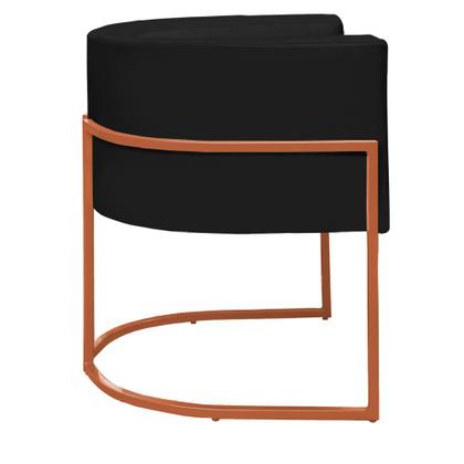 Imagem de Poltrona Nayara com Suporte Bronze