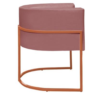 Imagem de Poltrona Nayara com Suporte Bronze