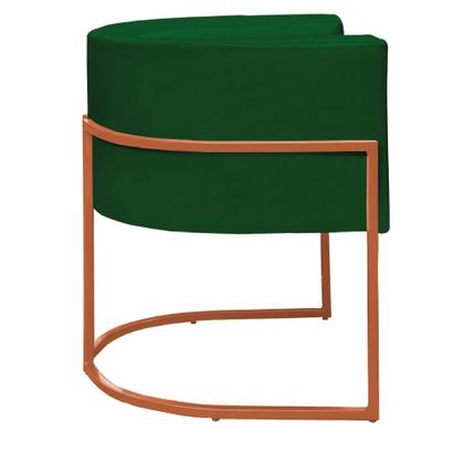 Imagem de Poltrona Nayara com Suporte Bronze