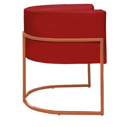 Imagem de Poltrona Nayara com Suporte Bronze