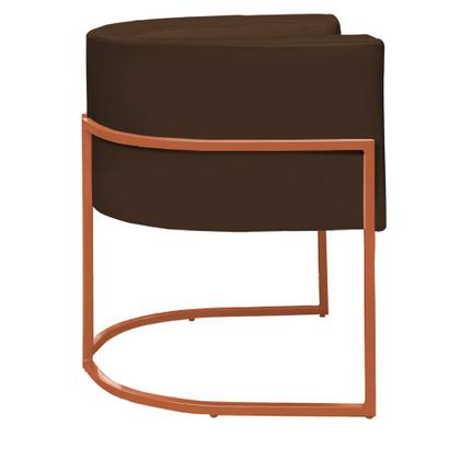 Imagem de Poltrona Nayara com Suporte Bronze