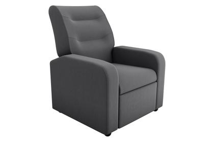 Imagem de Poltrona Reclinável Classic Suede Cinza B250 - Matrix
