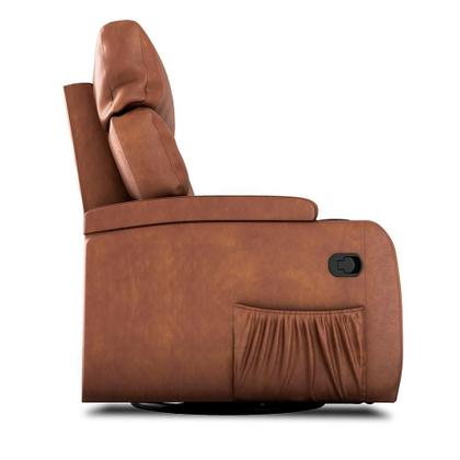 Poltrona Reclinável Commander Revestimento Sintético Whisky - Mobly Imagem de Poltrona Reclinável Commander Revestimento Sintético Whisky