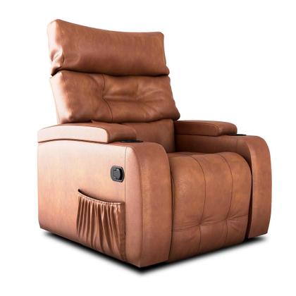 Poltrona Reclinável Commander Revestimento Sintético Whisky - Mobly Imagem de Poltrona Reclinável Commander Revestimento Sintético Whisky