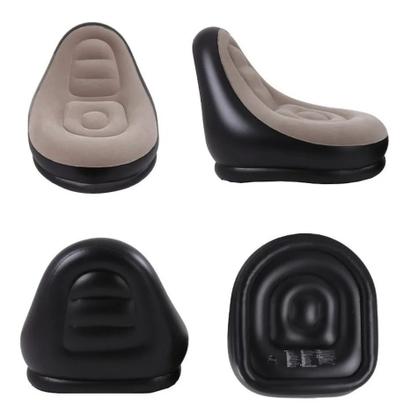 Imagem de Poltrona Relax Espreguiçadeira Pufe Mesa 130cm