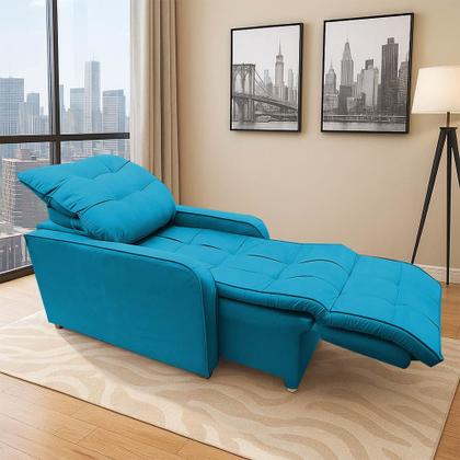 Imagem de Poltrona Retratil E Reclinavel Azera Com Apoio De Pe Regulavel