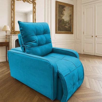 Imagem de Poltrona Retratil E Reclinavel Azera Com Apoio De Pe Regulavel