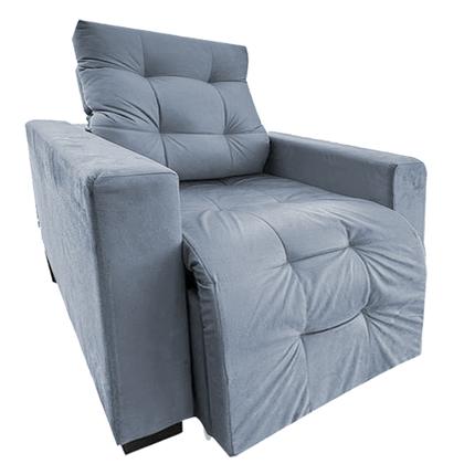 Imagem de Poltrona Retratil  e Reclinável Com Apoio De Pe Espanha Mais Sofa Pet Bob Diversas Cores