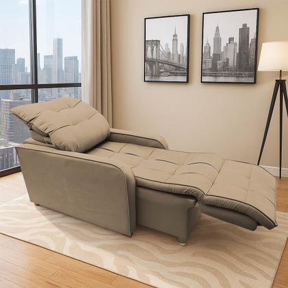 Imagem de Poltrona Retratil E Reclinavel Com Apoio De Pe Regulavel