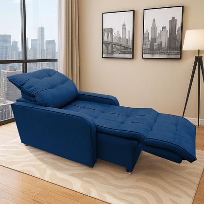 Imagem de Poltrona Retratil E Reclinavel Com Apoio De Pe Regulavel