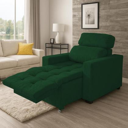 Imagem de Poltrona Retratil e Reclinavel Com Rodape Reclinavel Madri