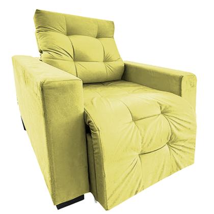 Imagem de Poltrona Retrátil e Reclinável Espanha  Com Sofazinho Pet  Bob Diversas Cores