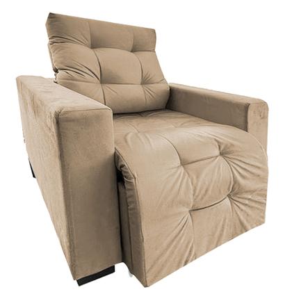 Imagem de Poltrona Retrátil e Reclinável Espanha  Com Sofazinho Pet  Bob Diversas Cores