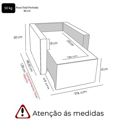 Poltrona Retrátil Reclinável Cama Confortável Luiza Linho - Aliança Decor Imagem de Poltrona Retrátil Reclinável Cama Confortável Luiza Linho