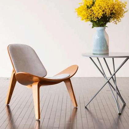 Imagem de Poltrona Shell Base Lâmina Especial Pau Ferro Várias Cores - Datelli Design