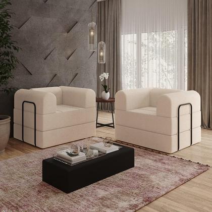 Imagem de Poltrona Solteiro D-Plus 90 cm Monaco