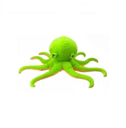 Imagem de Polvo de Pelúcia Verde 28 cm Antialérgico