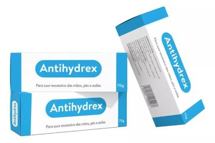 Imagem de Pomada Antihydrex Controle O Suor Excessivo Com Mãos E Pés Secos