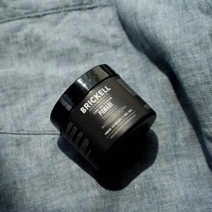 Imagem de Pomada Brickell Masculina Strong Hold Texturizante Orgânica de 60 ml