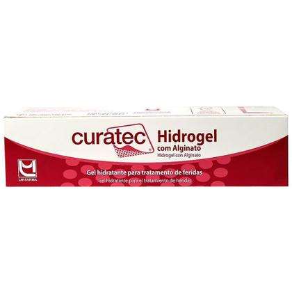 Imagem de Pomada Hidrogel Com Alginato Para Tratar Feridas 85g Curatec